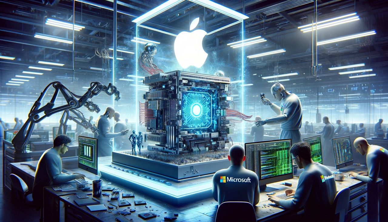 #Microsoft, #apple