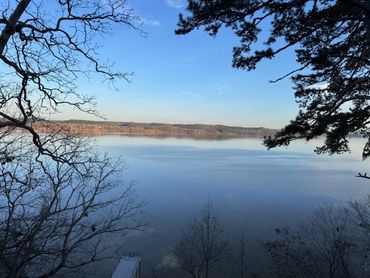 Beautiful views of Pickwick Lake from Bella Vista Lago deck