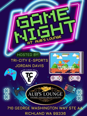 1st Game night at Aubs Lounge!