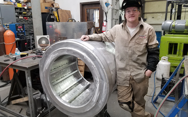 chandler vincent next to fabricated aluminum 