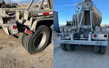 aluminum trailer rear end rebuild, frame, bumper, fender