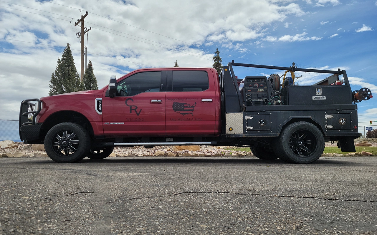 CRV Welding & Fabrication mobile welding truck