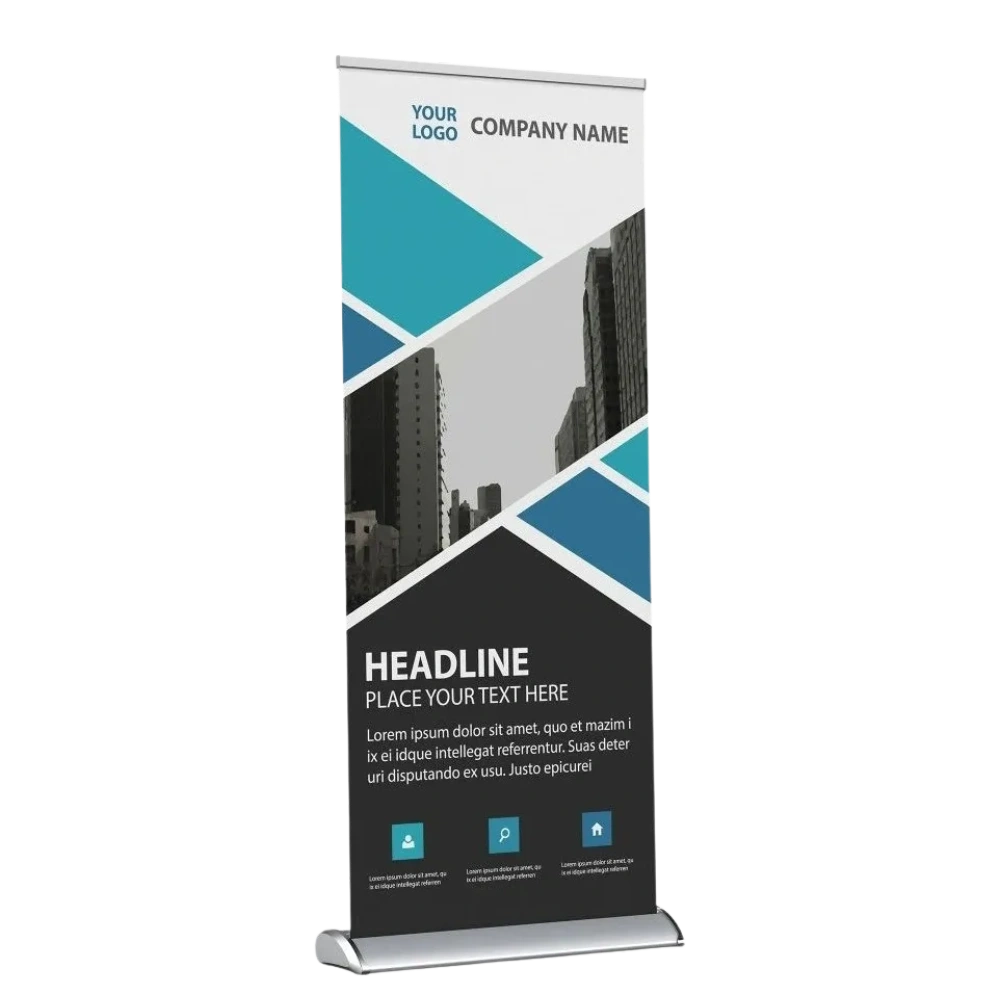 DELUXE RETRACTABLE (INCLUDES BANNER, STAND,& CARRY CASE)