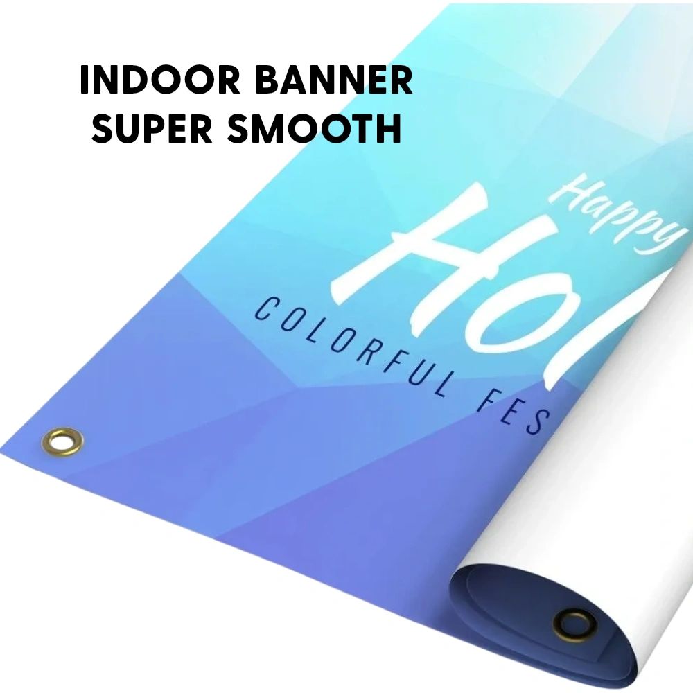 INDOOR BANNER 14 MIL DOUBLE WHITE POP UP