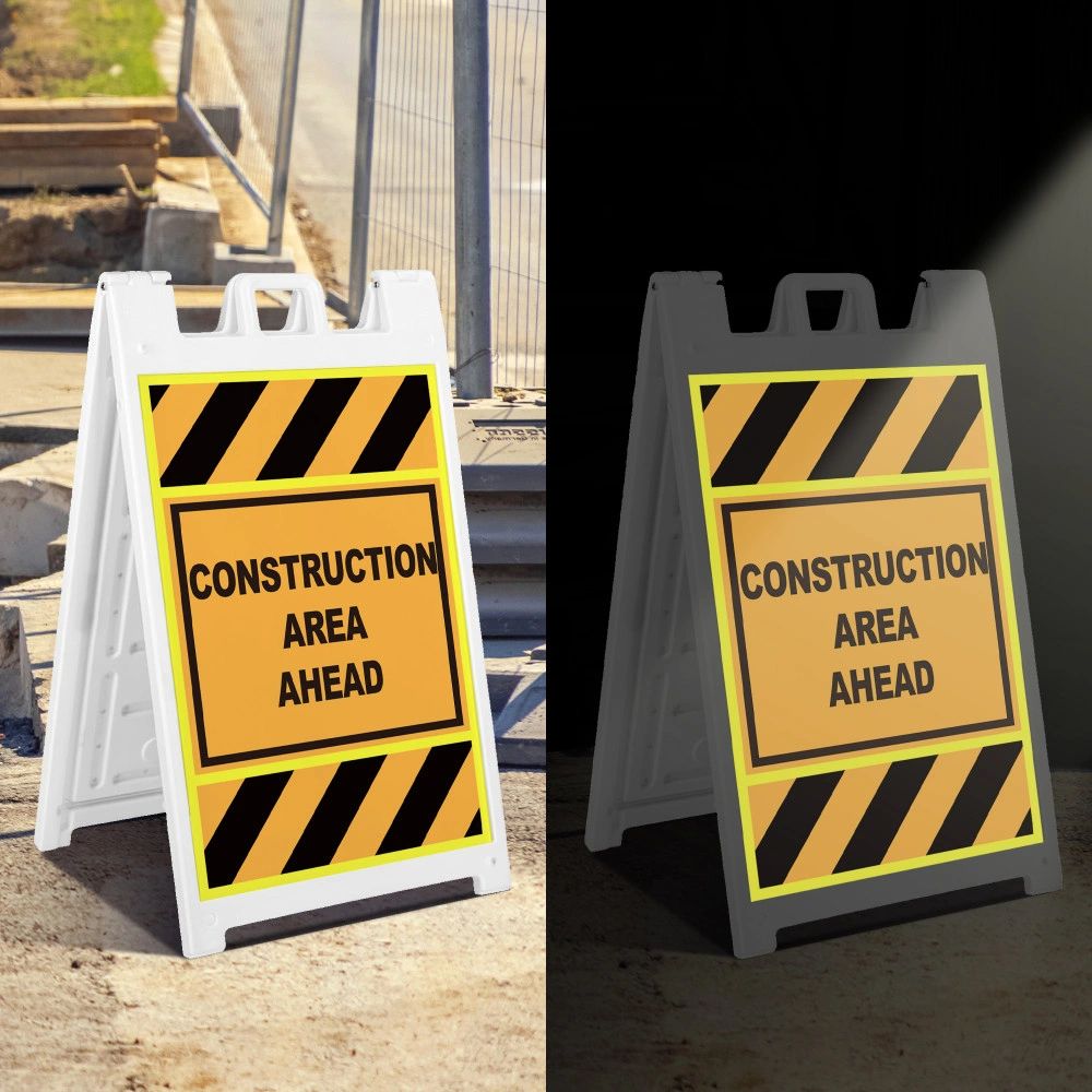 REFLECTIVE SIGNACADE A - FRAME (INCLUDES FRAME & PRINT)