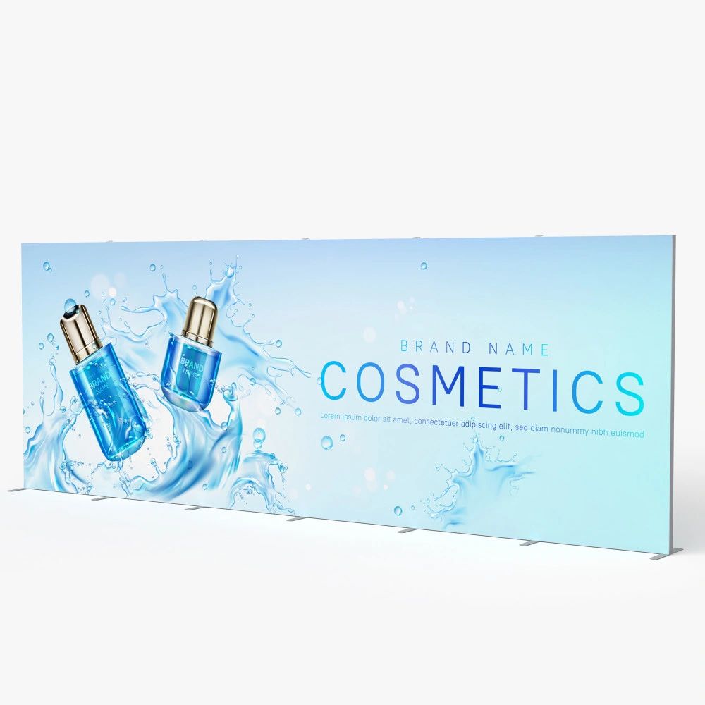 20 FT TENSION FABRIC DISPLAY (INCLUDES FRAME & CARRY BAGS)