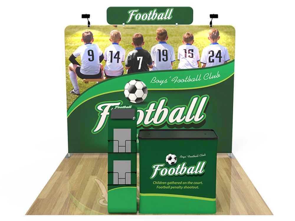 10' X 10' CUSTOM BOOTH SET 2