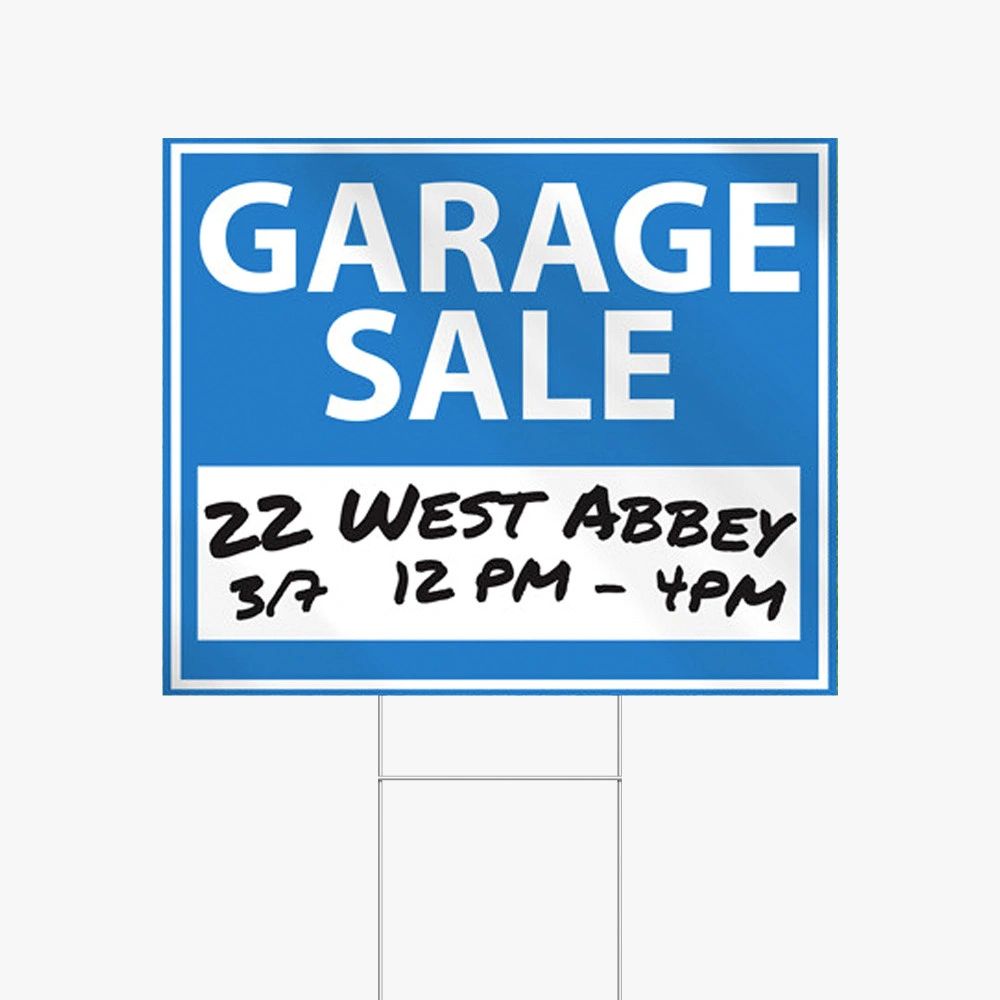 DRY ERASE YARD SIGNS