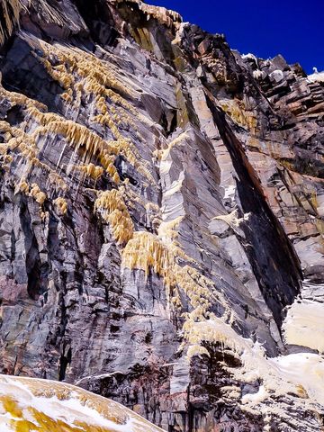 L'appartement, Rivière Sainte-Marguerite, Côte Nord. Ice climbing / Escalade de glace