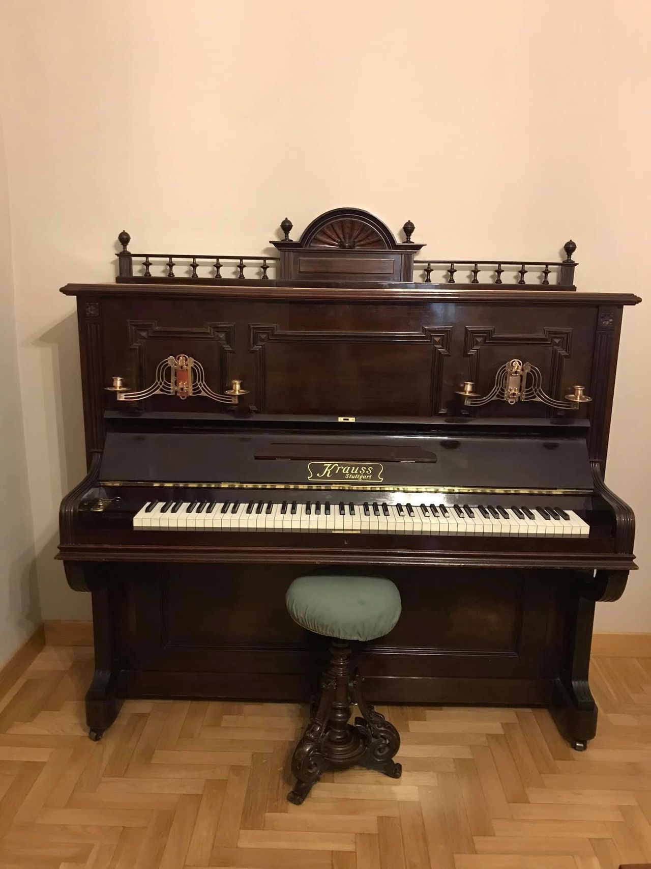 Restauro pianoforte Krauss