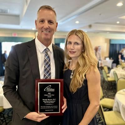 The Central Pinellas Chamber of Commerce recognized Dr. Brown Citizen of the Year for 2025.
