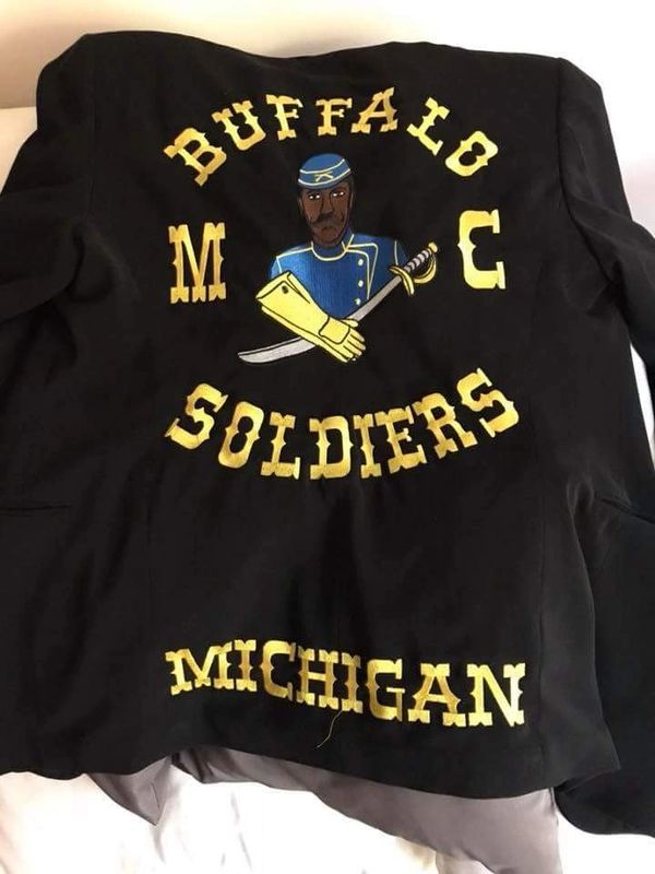 Buffalo Soldiers Gear Embroidered Baseball Jersey