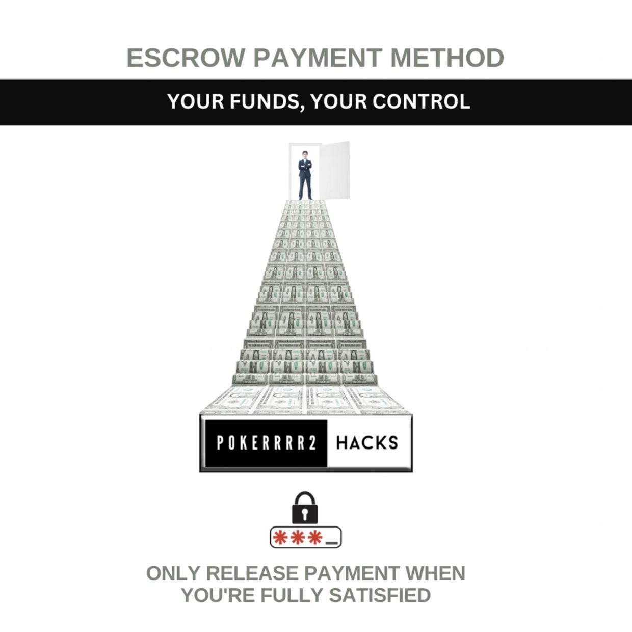 Pokerrrr2 hack Escrow payment