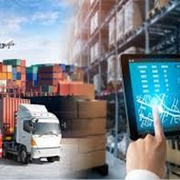 Logistics and supply chain management with technology.