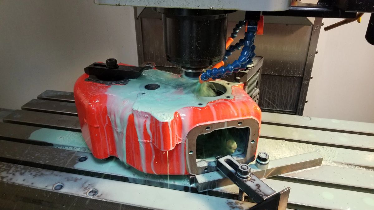 CNC MACHINING SERVICES: '71-'84 GM NP205 LARGE INPUT BEARING HOUSING ...