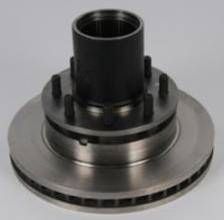 DANA SPICER: DANA 60 SINGLE REAR WHEEL HUB & BRAKE ROTOR ASSEMBLY