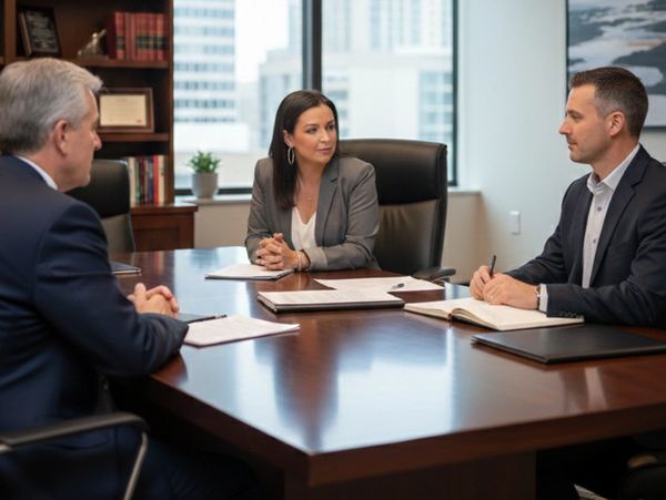 Marketing strategist advising professional service business leaders on growth strategy