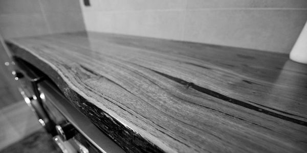 Raw Timber Bench Top 
