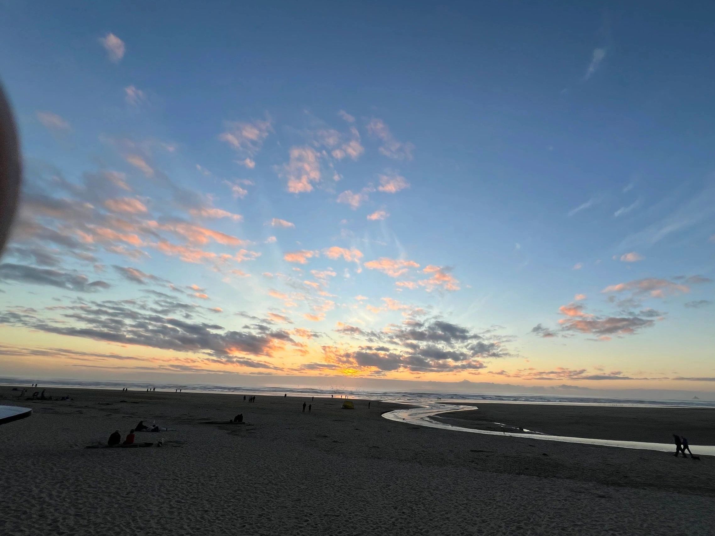 Sunset at Cannon Beach, Cannon Beach, Oregon.