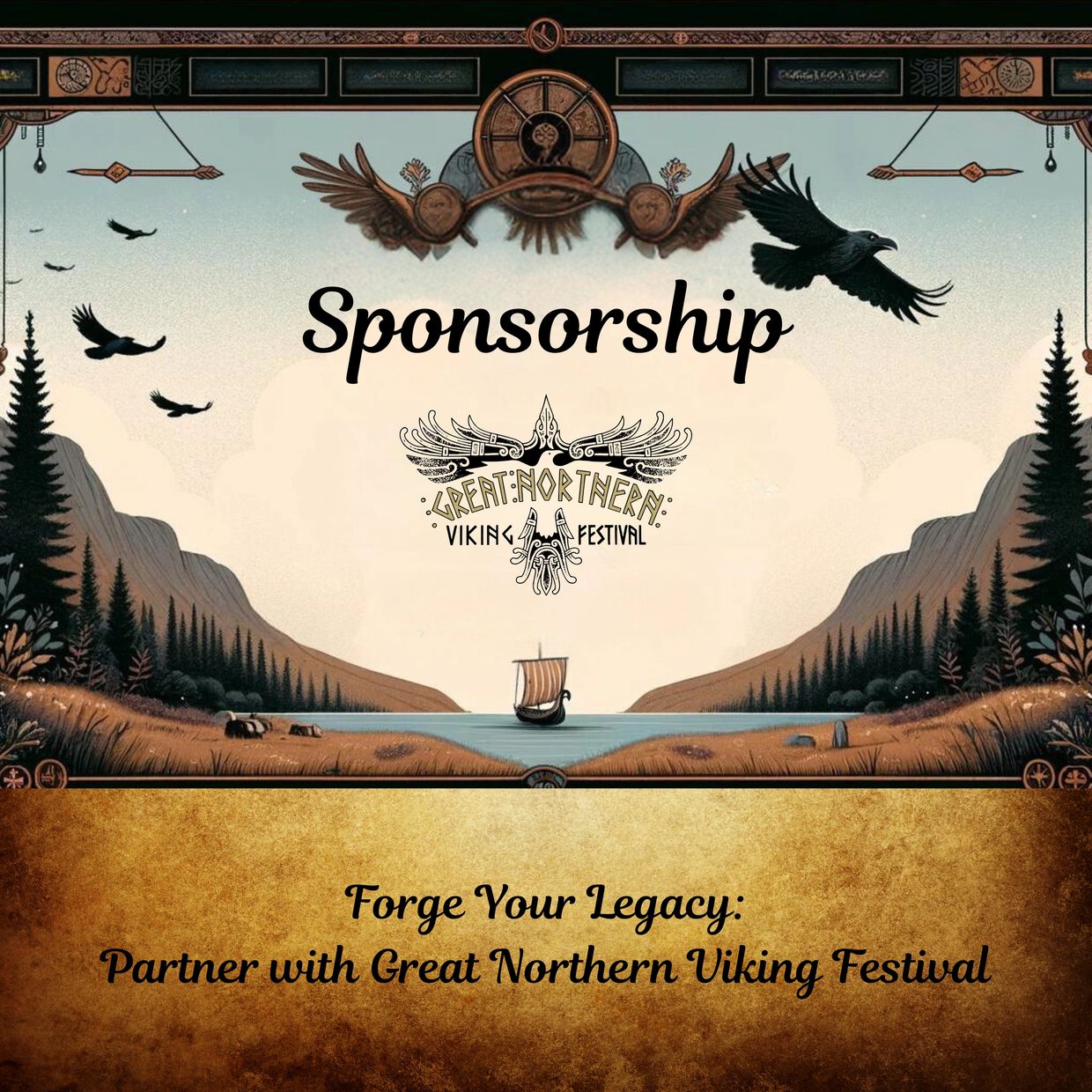 Great Northern Viking Festival Sponsorship page