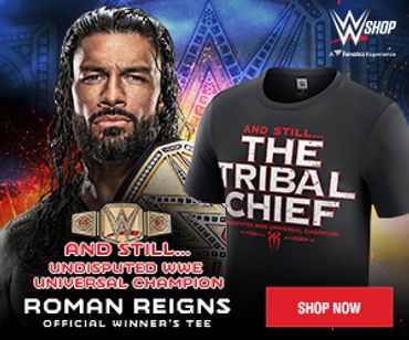Roman Reigns The Tribal Chief t-shirt. Shop now.