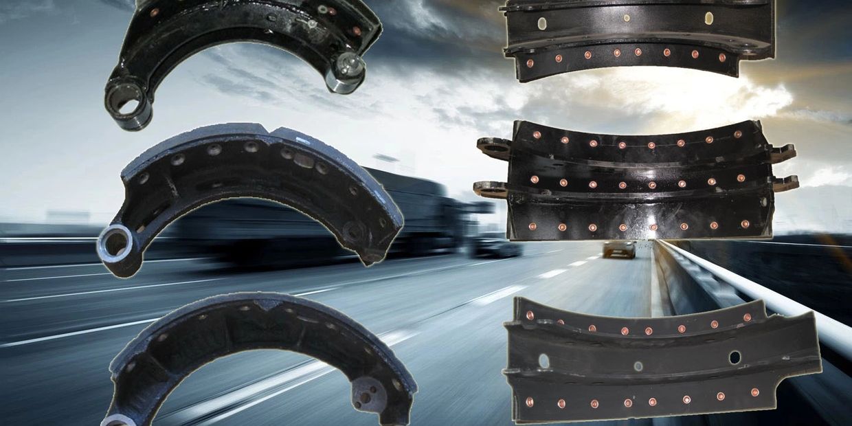 BRAKE SHOE FOR KAMAZ,MAZ,Liaz,Ikarus,Ural,Belas