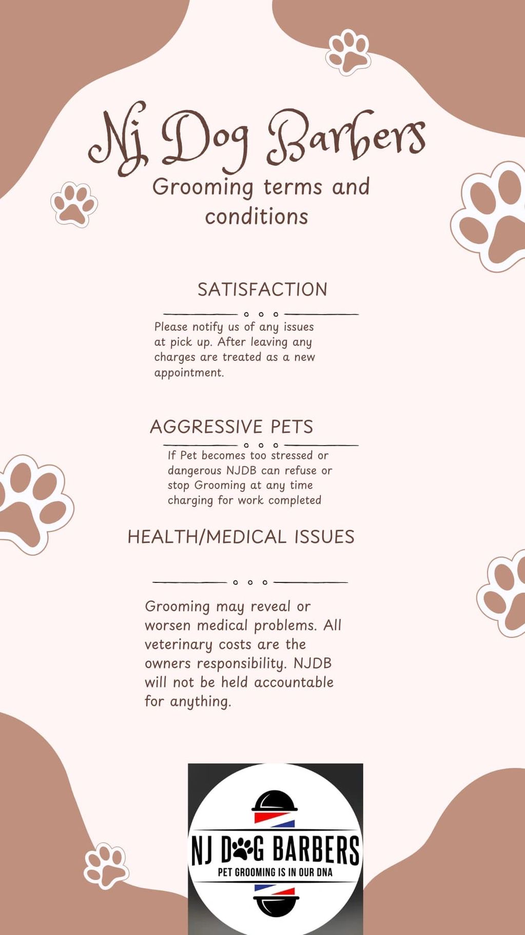 NJ Dog Barbers - Grooming, Dog Grooming, Pet Grooming