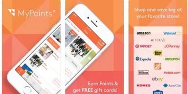Points everyday everywhere giftcards paid per email