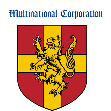 The Multinational Corporation Coat of Arms.
