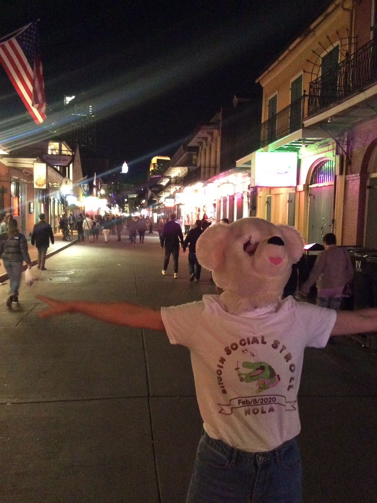 Bitcoin Social Stroll