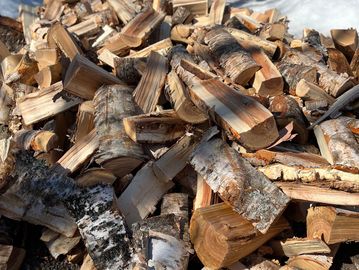 Birch firewood