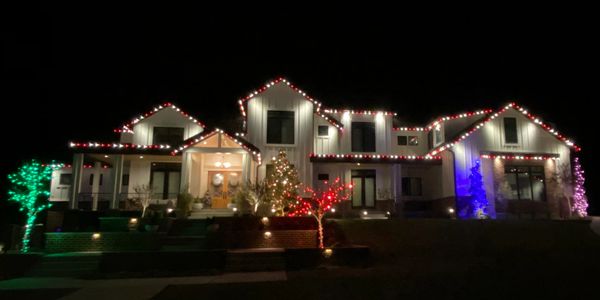 Christmas Light Hanging Service Company Pasadena Md