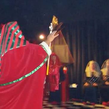 Ritual in a Golden Dawn temple