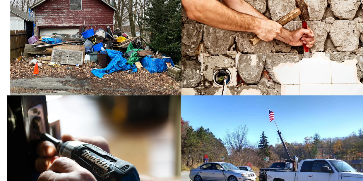 Junk Removal Wheeler Away