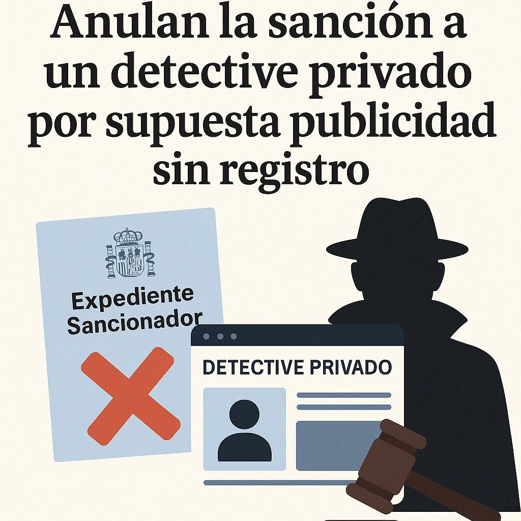 Sentencia que anula sanción por ausencia de RNSP