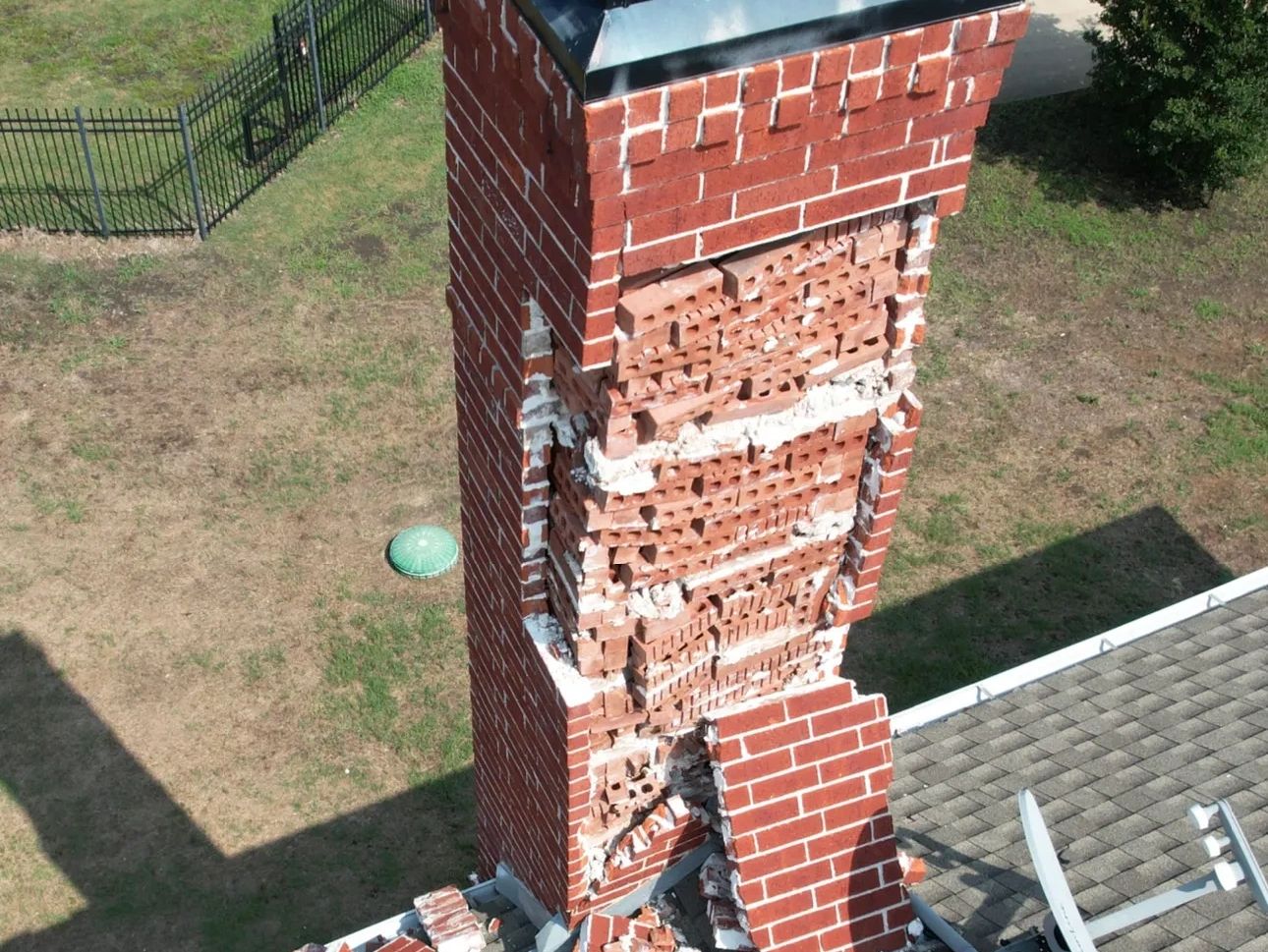 Brick chimney Repair