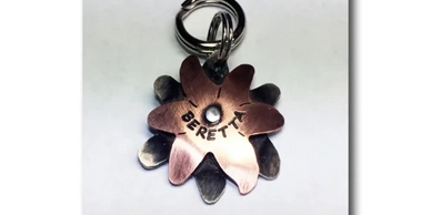 Daisy Flower Pet ID Tag