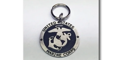 Military USMC Pet ID Tag
