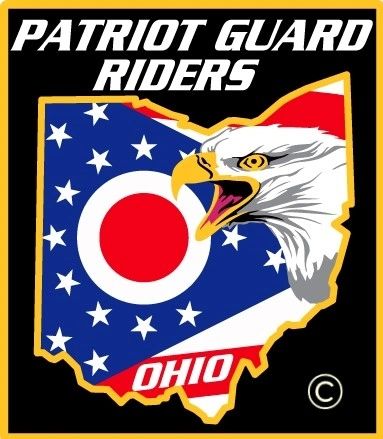 Copyrighted Patriot Guard Riders of Ohio Logo