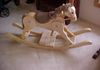 Barry made this beautiful rocking horse for the boys.