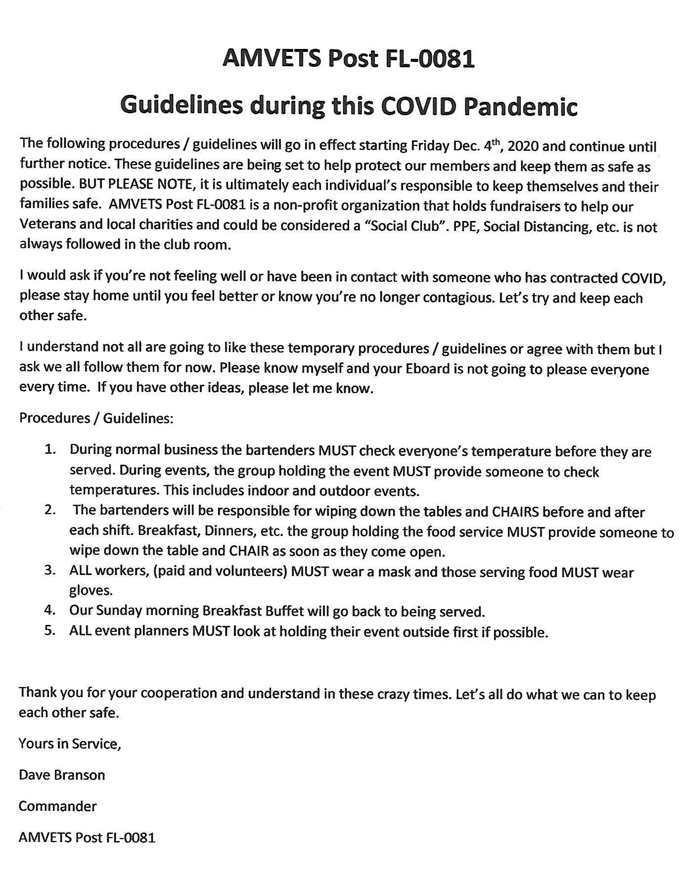 Honor Guard 81 AMVETS POST 81