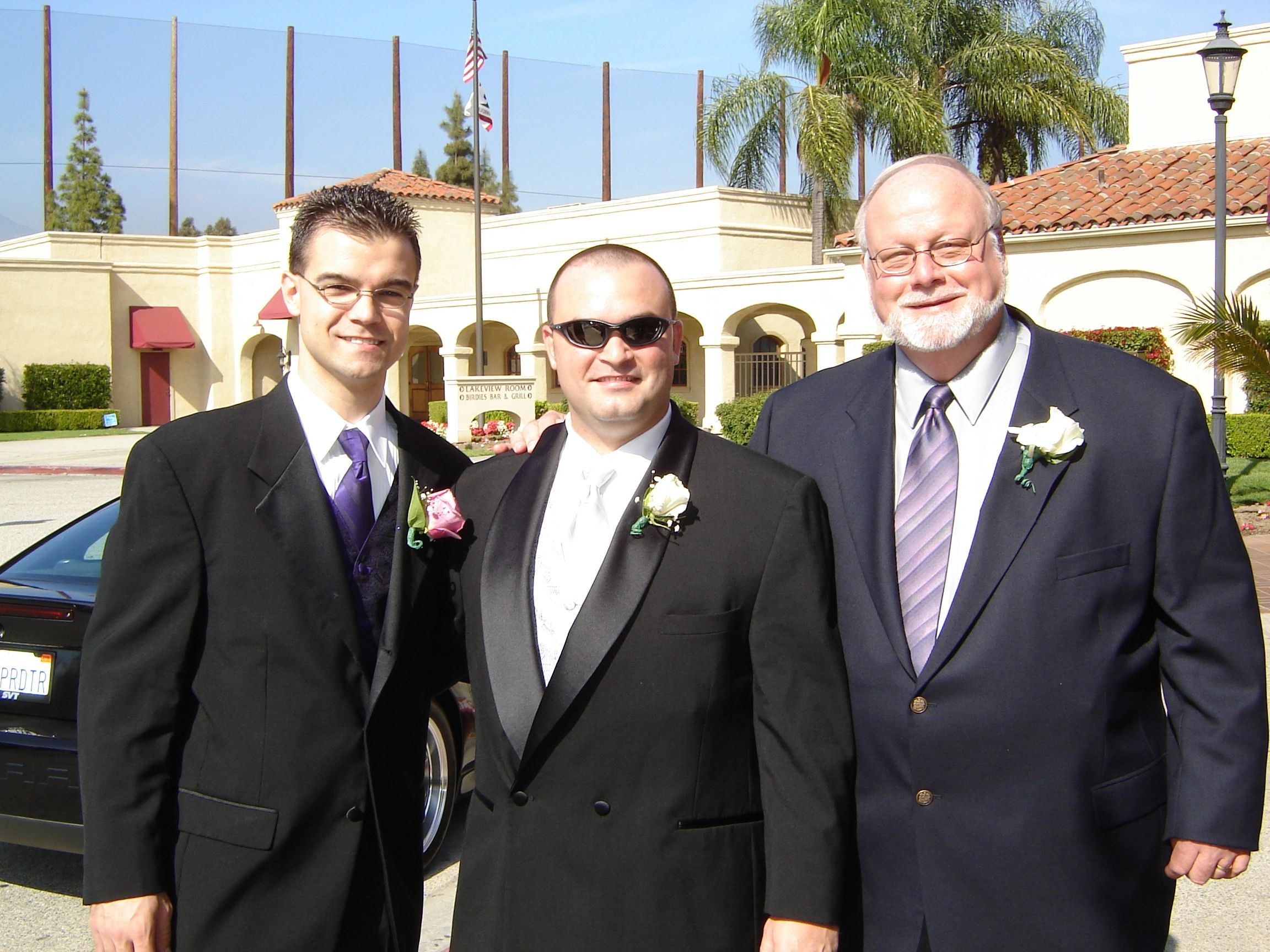 Chris, Joe & Dad