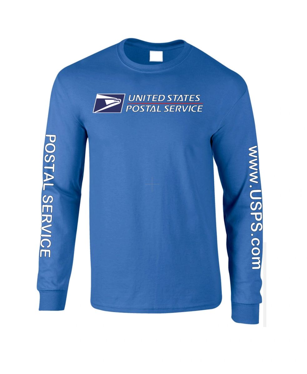 NEW Unisex Men's USPS Postal Post Office 50/50 Long Sleeve Tee by Believe