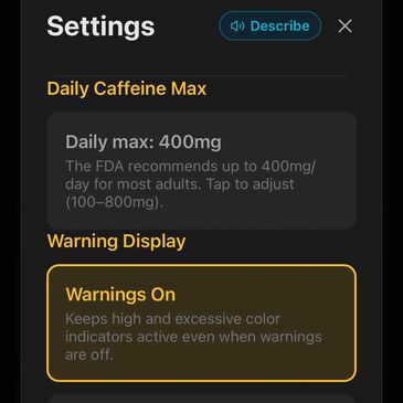Photo countdown timer settings with a 5-second delay selected.