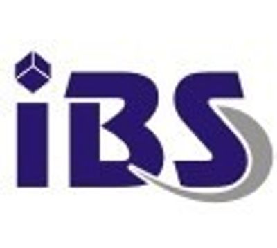 Logo with stylized letters 'IBS' on a white background.