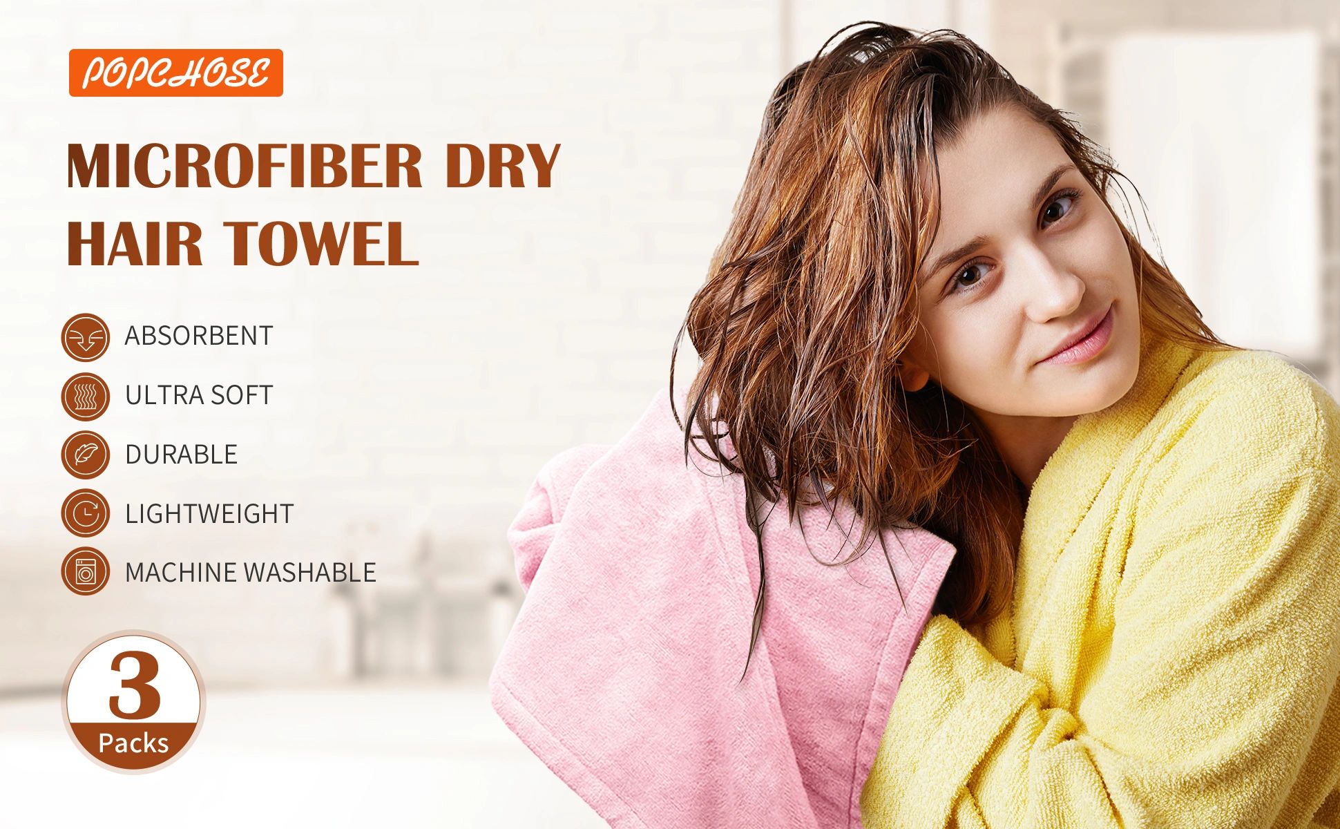 microfiber hair towel