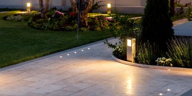 At S&S Dynasty Landscaping company in Temecula we also install LED lighting for outdoors and indoors
