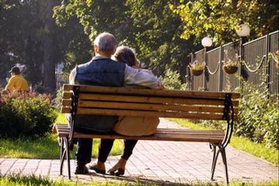 A couple after receiving the help of attorneys in Bergen County, NJ