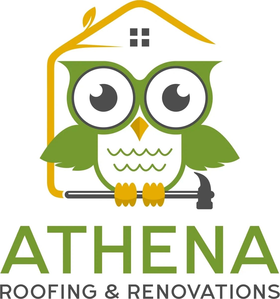 Athena Roofing & Renovations logo