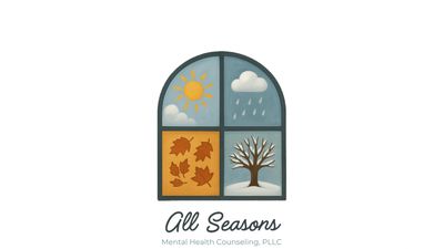 Logo depicting four seasons for mental health counseling.